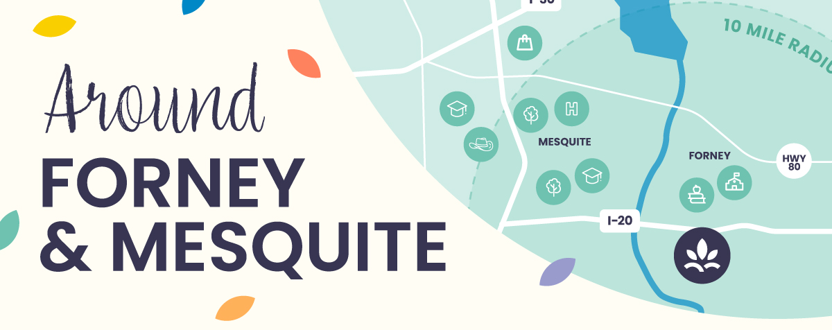 Around Forney And Mesquite